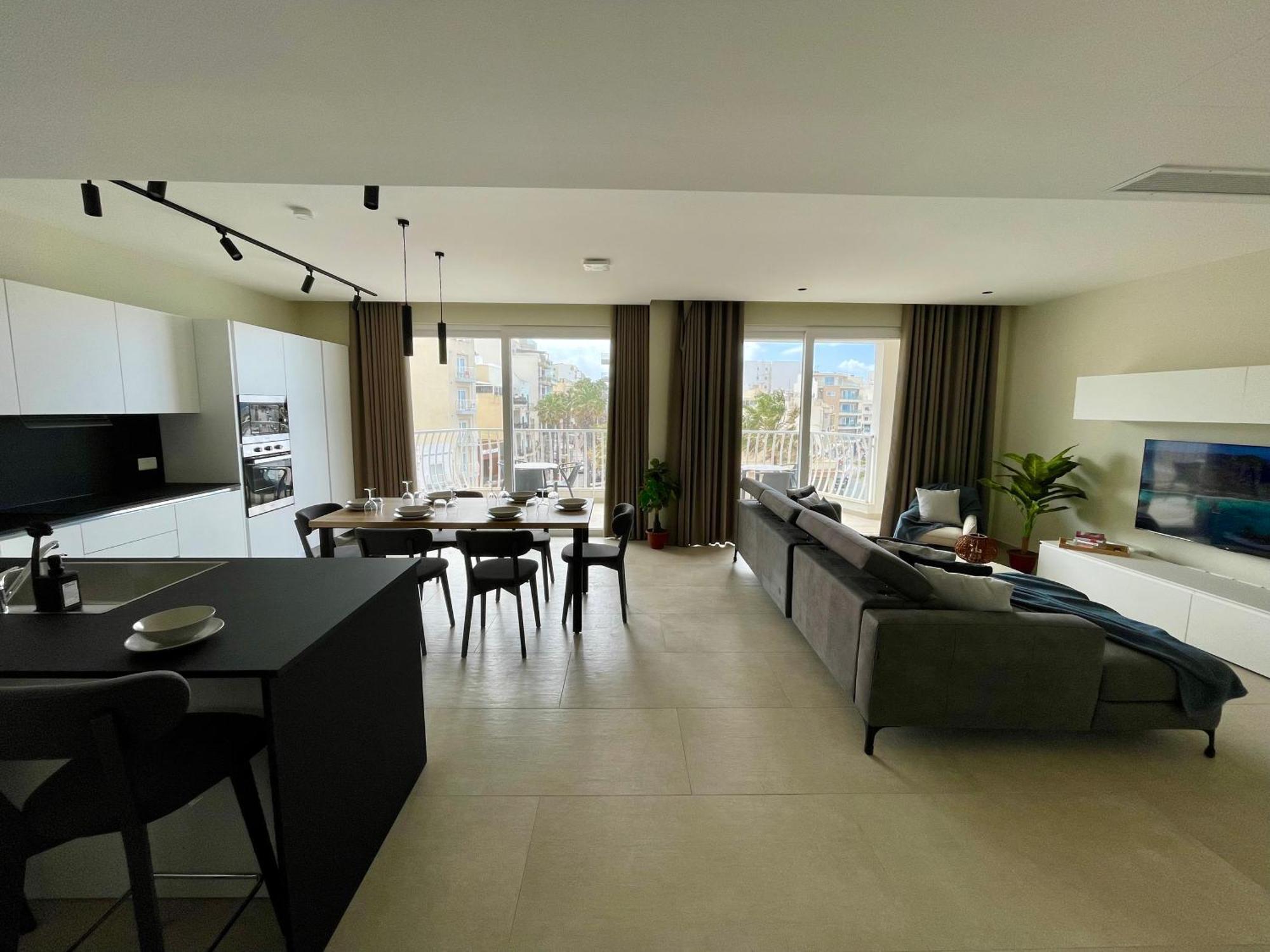 Bugibba Square Seafront Lux Apartments By Holi St. Paul's Bay Dış mekan fotoğraf